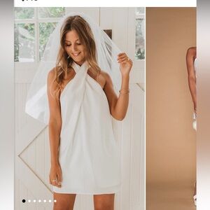 Show Me Your Mumu Jasmine Halter Mini Dress